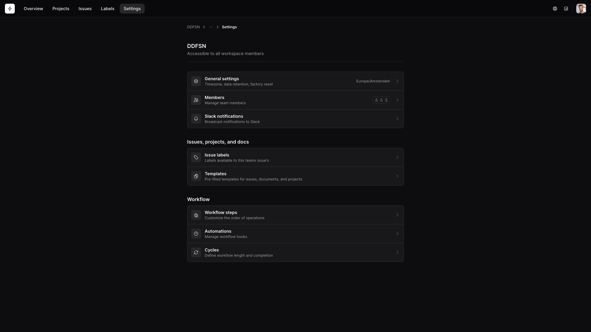 Basic header layout